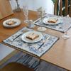 Cotton Fabric Coaster Retro Table Cover Pad Placemat  Wedding