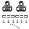 3-Hole Cycling Cleats Anti-Slip Bike Pedal Cleats for Look KEO Pedals Indoor Cycling Training
