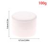 100/150G Flip Cover With Spoon Refillable Bottles Empty Makeup Jar Pot Travel Face Cream Lotion Cosmetic Cotton Pad Container