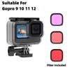 45M Waterproof Housing Case for GoPro Hero 12/11/10/9 Black Protective Underwater Dive Housing Shell with Bracket Accessories