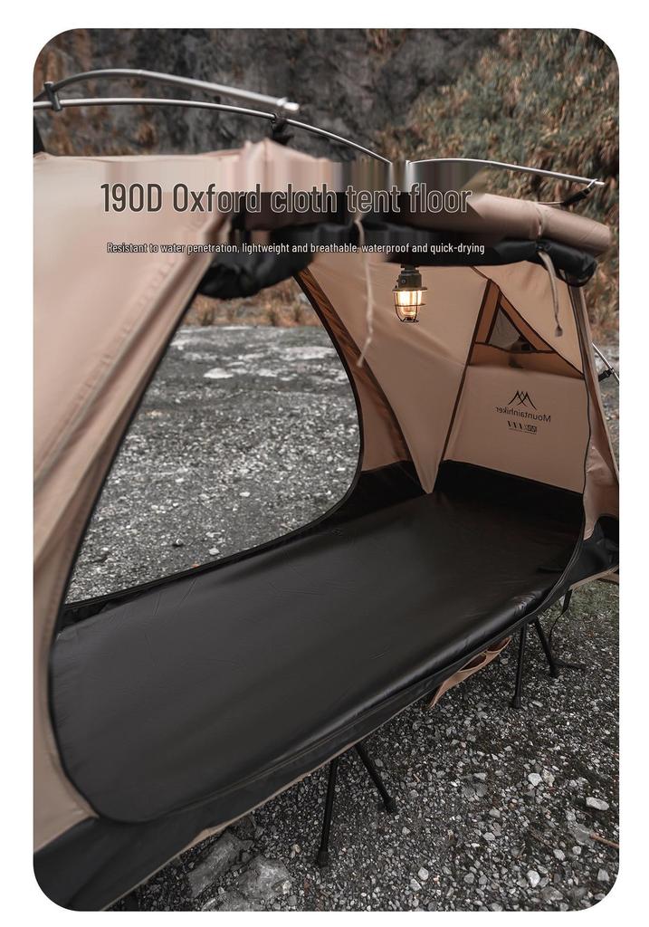 Mountain Guest Military Cot Tent: Lightweight, Waterproof, Single-Person Outdoor Camping Tent