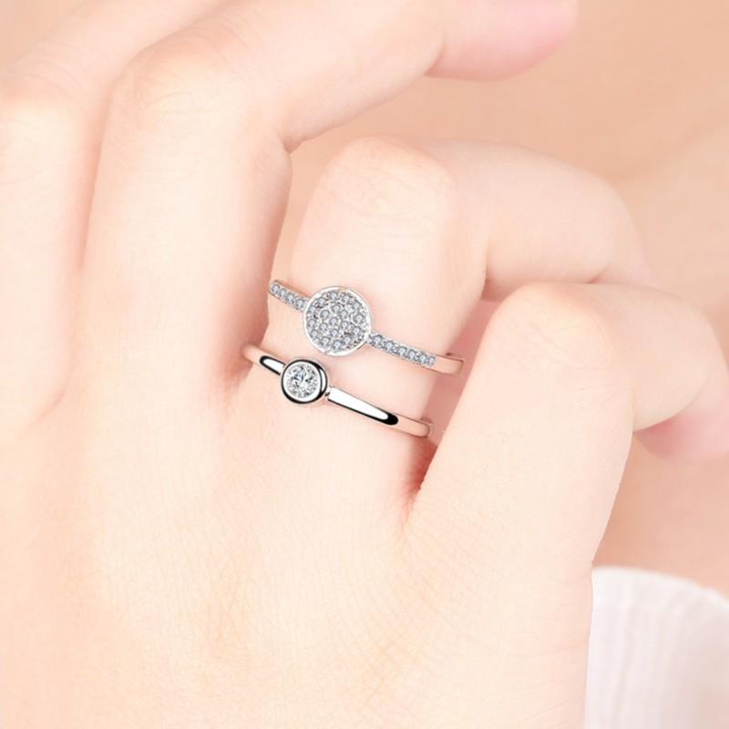 Классическое кольцо Lindon из медного сплава с цирконием, женские ювелирные изделия, свадебный подарок для вечеринки