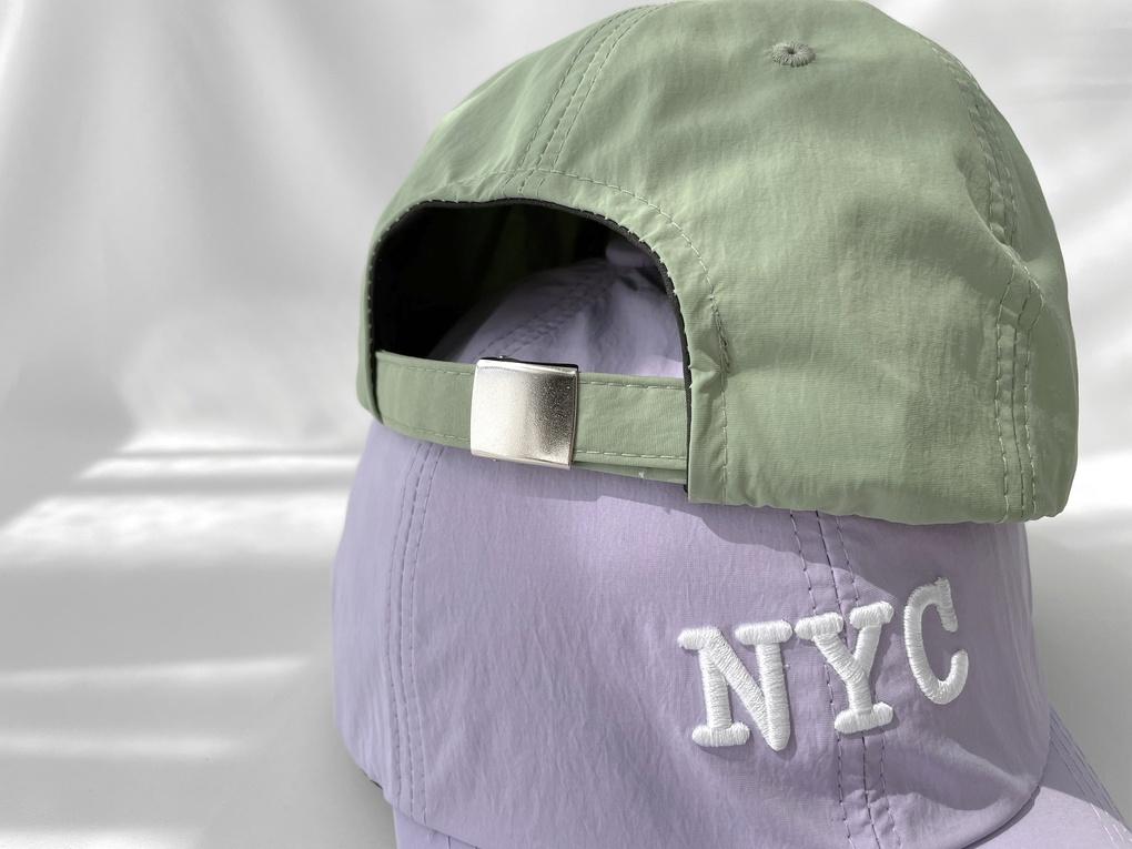 Women's Unisex NYC Nylon Ball Cap Basic Cap