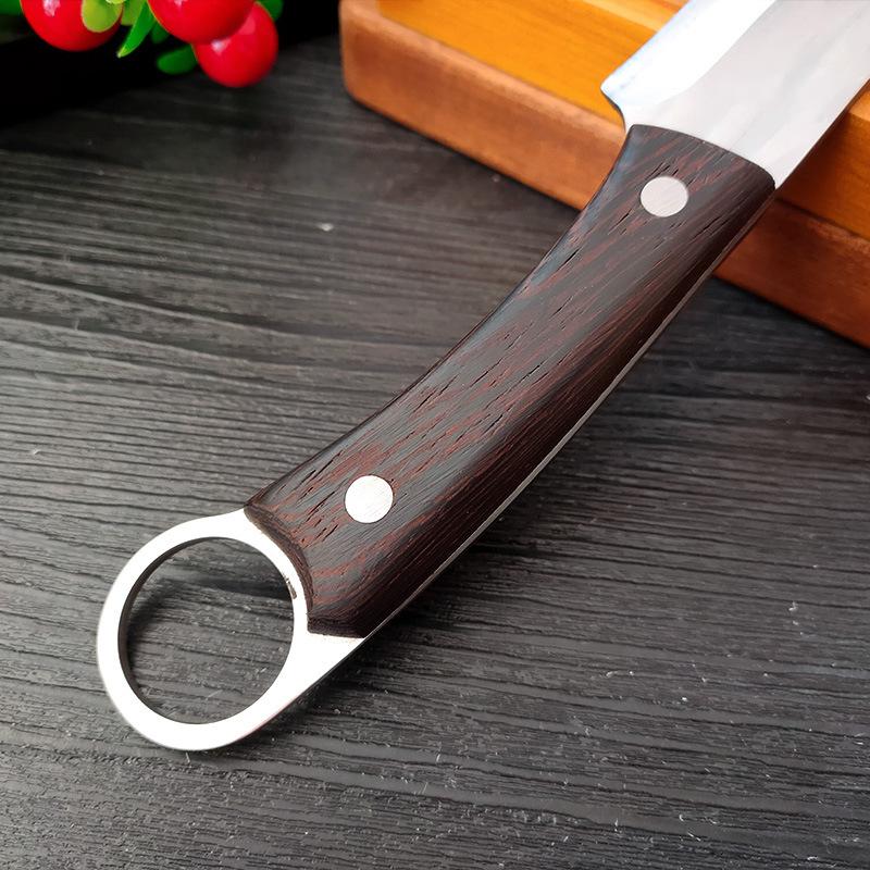 Forged Steel Boning Knife Kitchen Cutting Meat Outdoors Barbecue Fishing Universal Knife Cooking Tool