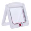 Cat Flap Door Lockable Dog Interior Door Small Pet Gate Door Kit for Cats & Dogs