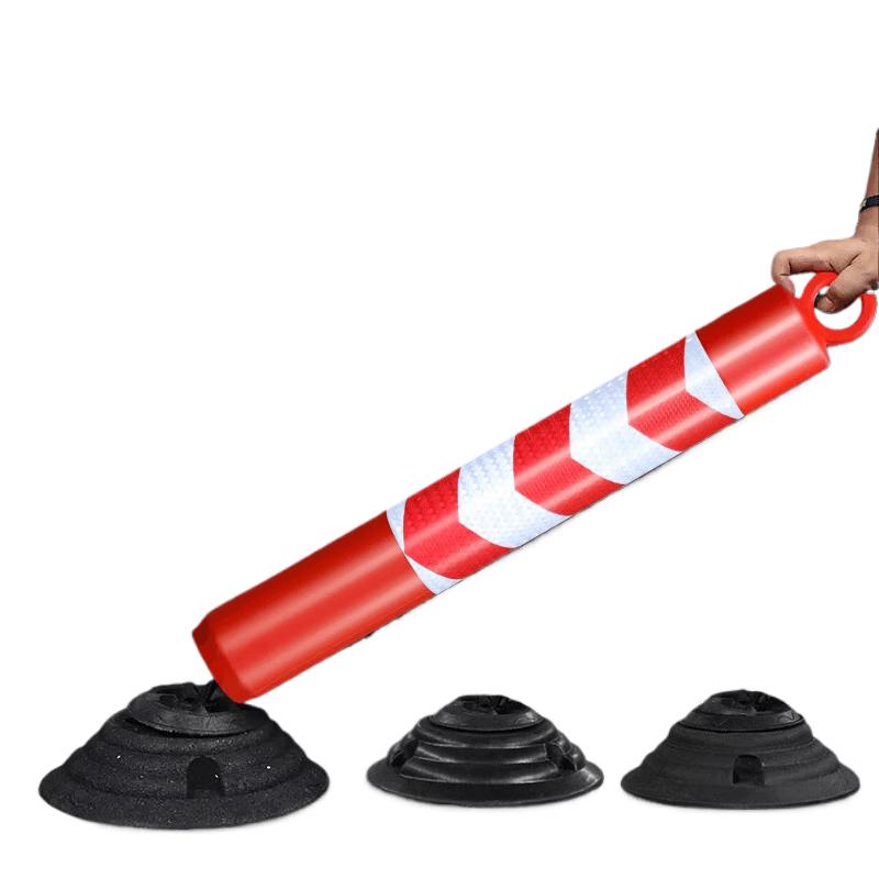 Reflective Rubber Road Warning Post