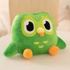 Зеленая плюшевая игрушка Duolingo Сова Duo Plushie Of Duo The Owl мультфильм аниме кукла сова мягкая мягкая игрушка детский подарок на день рождения