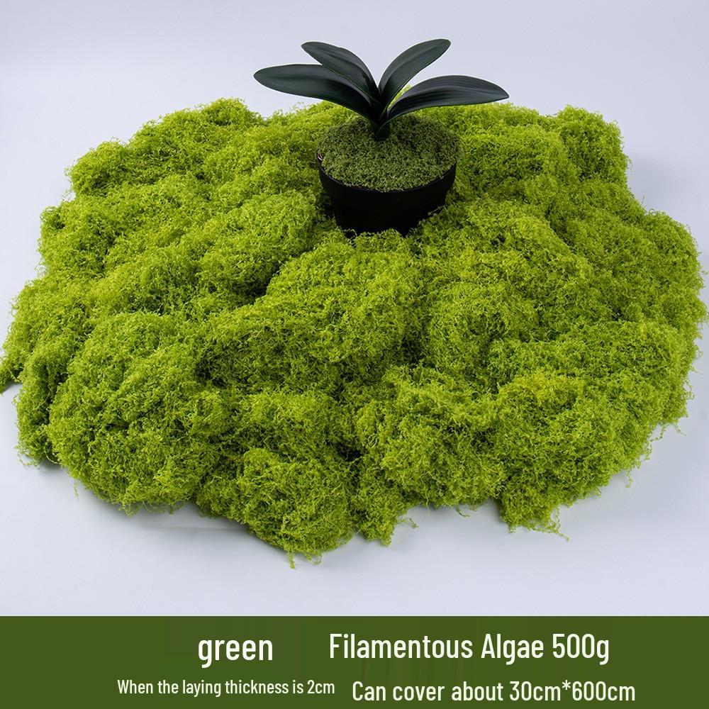 Artificial Moss Turf Landscape Ornament for Bonsai & Potted Plant Decoration