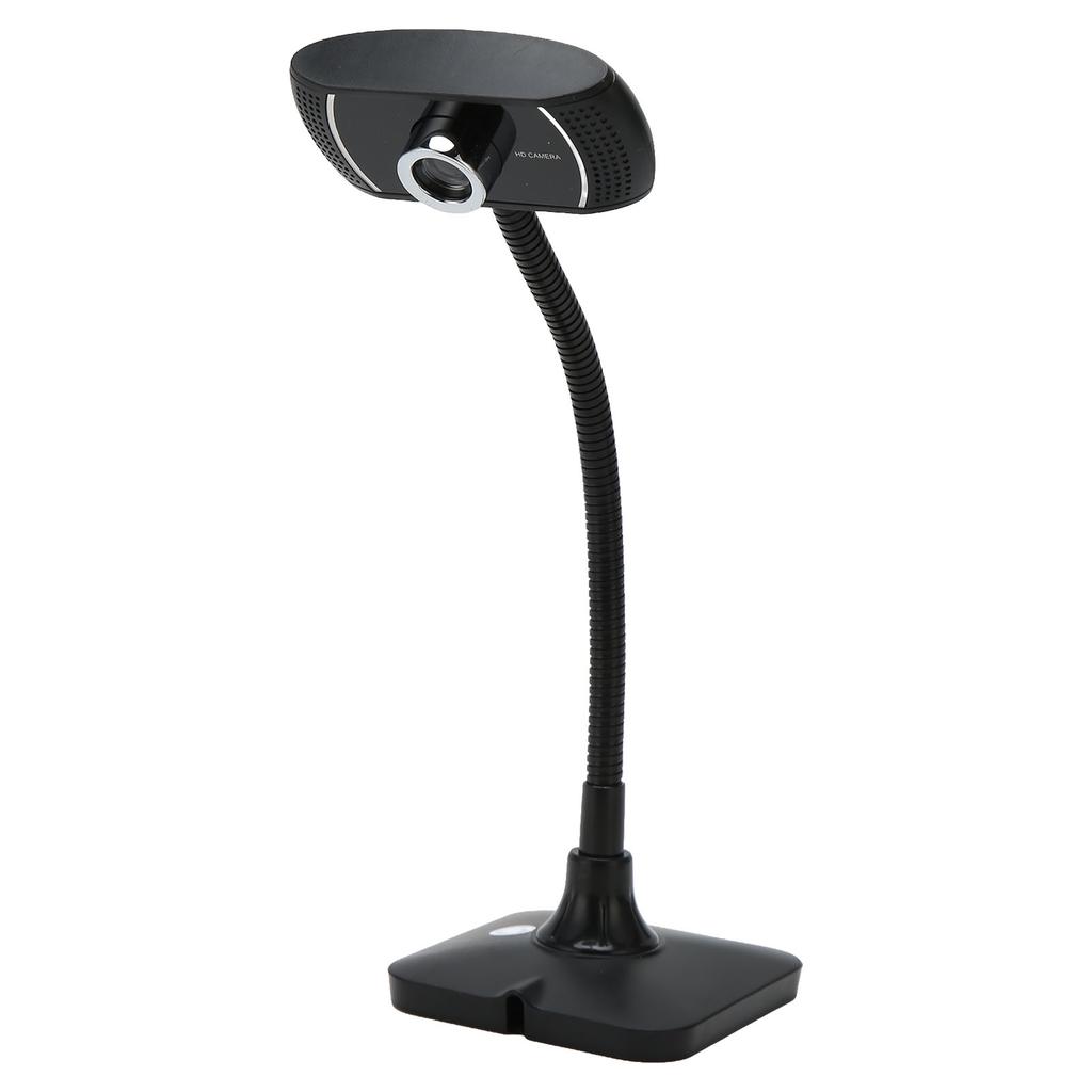 Webcam HD Manual Focus Live Streaming Drive Free USB Camera with Microphone for Computer Conference Calling 640x480