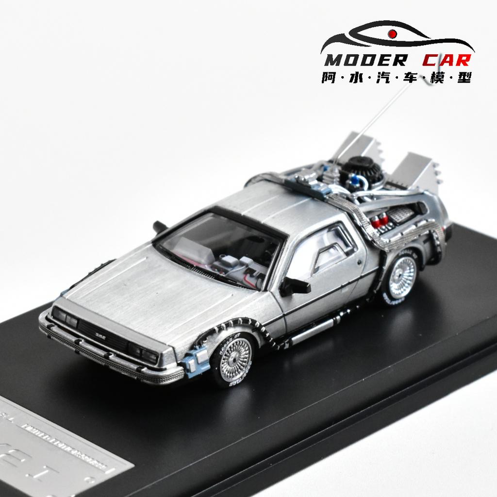МДж 1:64 Коллекция Back to the Future DeLorean DMC 12 Литая Модель Автомобиля