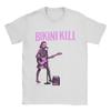 Футболка группы Bikini Kill Мужская Забавная Хлопковая Футболка с Круглым Вырезом и Коротким Рукавом Одежда Большого Размера