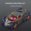 1/32 масштаб Pagani Huayra BC модель литой металлической гоночной машины модель транспортного средства имитация звука и света детская игрушка подарок