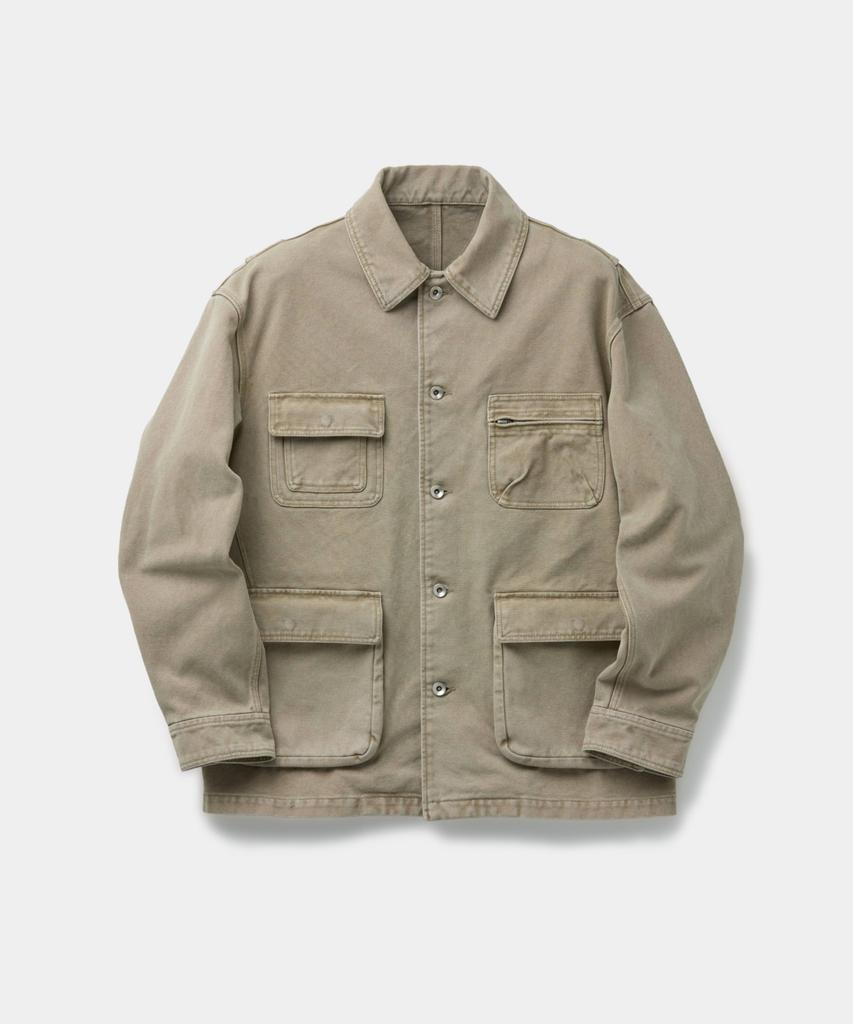Coor Overdid Coverall Jacket (Washed Beige)