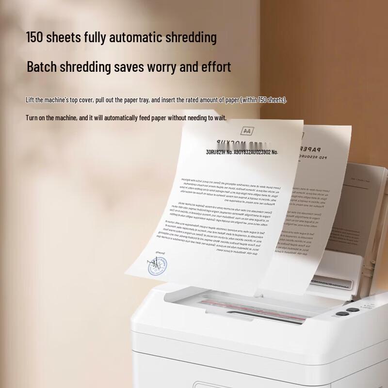 Comi Z-550 Auto-Feed Level 5 Micro-Cut Shredder CN plug (adapter included)