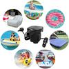 DC 12V Portable Electric Air Pump Air Mattress Boat Car Auto Air Inflatable Pump For Car Camping