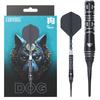 CUESOUL Chinese Zodiac 20g Soft Tip Tungsten Dart Set ROST T19 2 Colors Integrated Flight "Dog" 90%