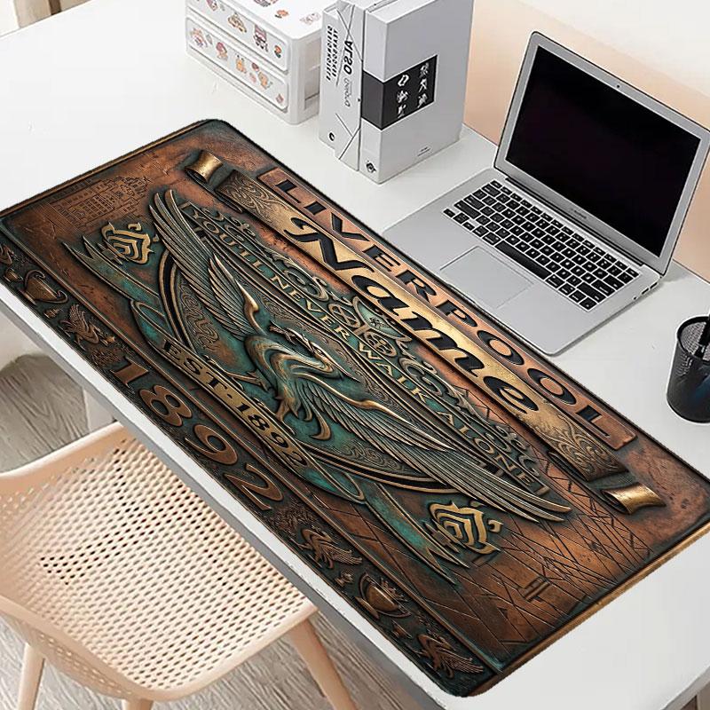 Custom Name Personalized LFC Pattern Mousepad, Laptop PC Desk Mat, Decorative Desk Mat for Home Keyboard Pad Gift