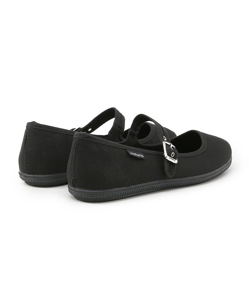 Victoria Shoes Хлопковые Мэри Джейн (1049929-Черный)