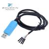 Синий USB-TTL RS232 последовательный порт модуль кабель PL2303TA