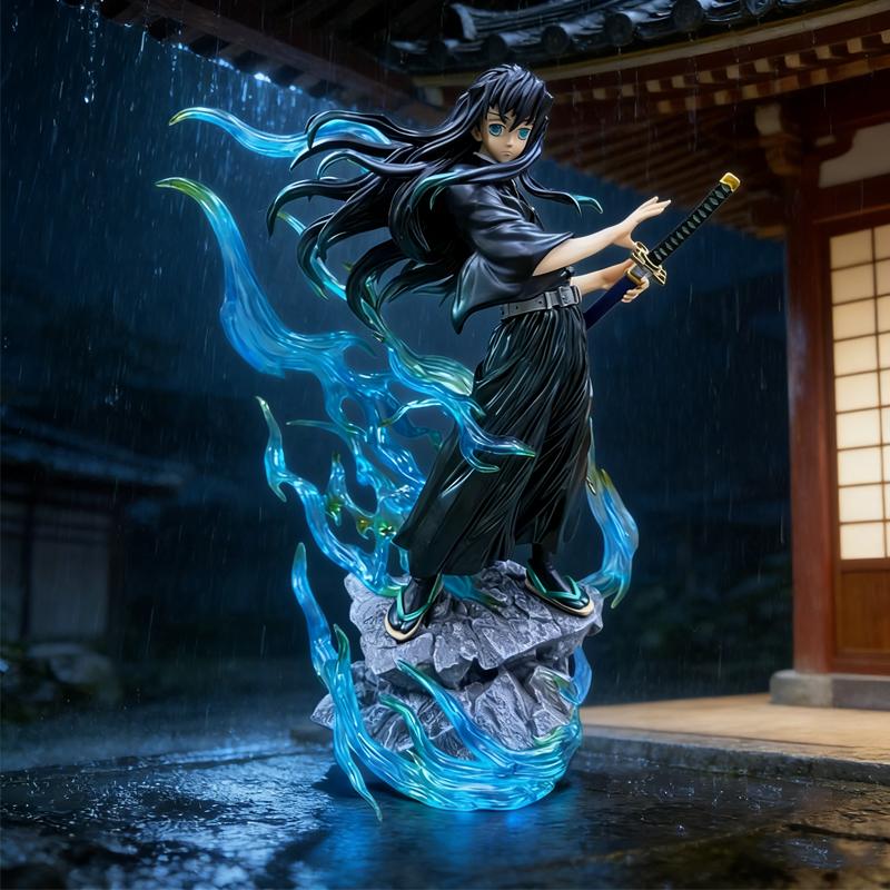 26cm Pvc Tokitou Muichirou Articulated Action Figure Anime Figure Gk Statue Model Collectible Toy Figurine Desktop Ornament Kids