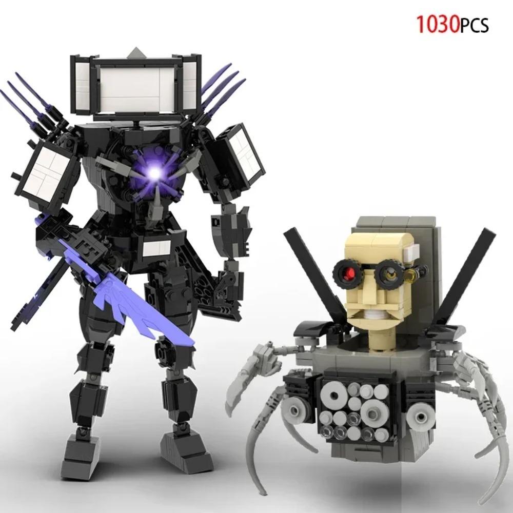 Moc Skibidi Туалет Фигурки Модель Строительные Блоки Camerman Titan Speakerman Surveillance Man TVMan Мальчики Игрушки Для Детей Подарки