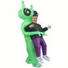 1pc, Cute Funny Alien ET Design Inflatable Suit, Funny Air Blow Up Costumes For Graduation Season, Carnival, Masquerade,