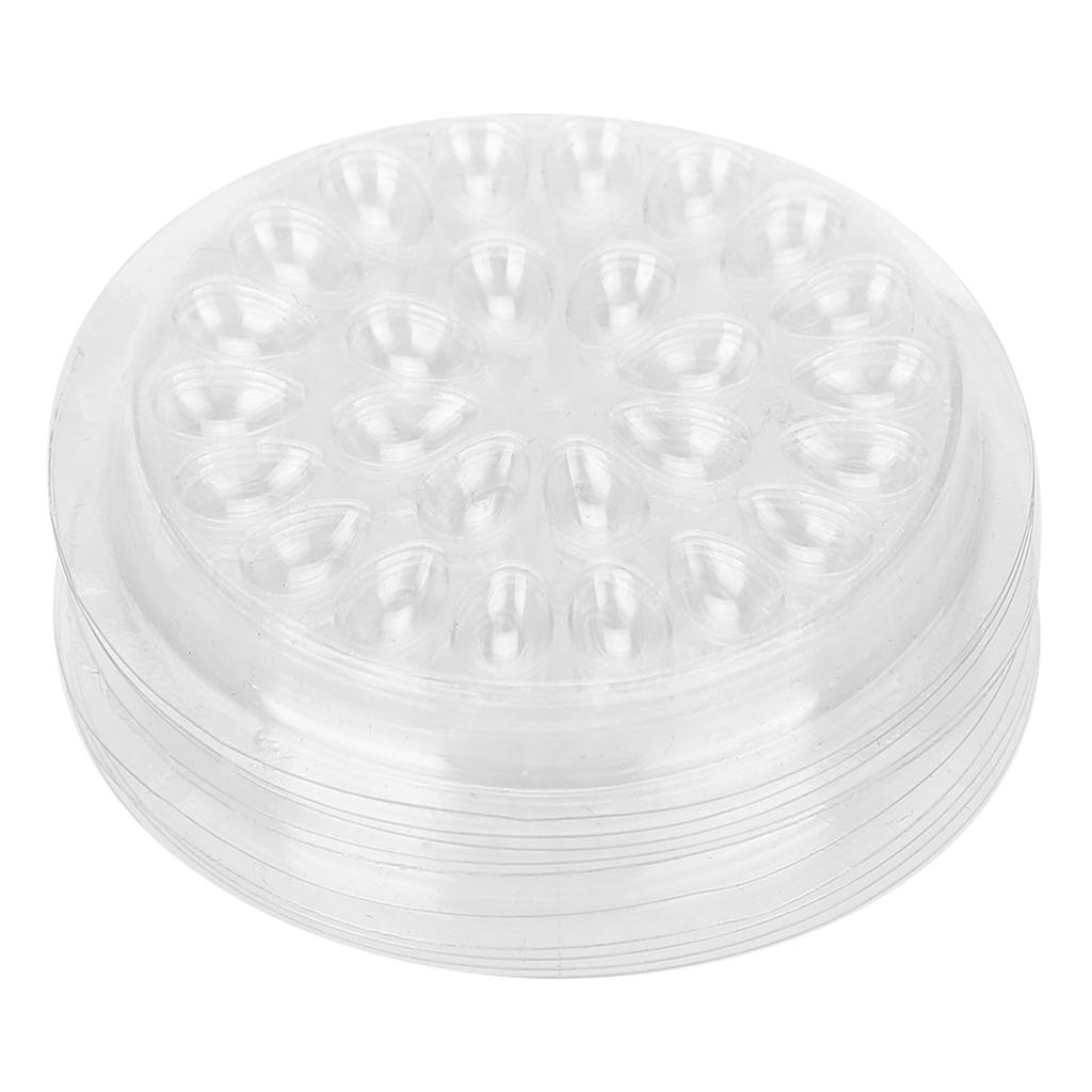 50 шт. одноразовый держатель для клея для ресниц прозрачный пластиковый подставка для клея для наращивания ресниц