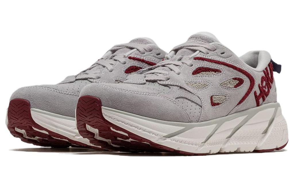 HOKA One One Clifton L Вышивка 'Lunar Rock Cabernet' 1126854-LRCB