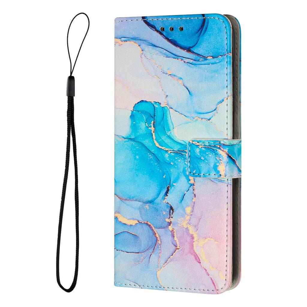 Роскошный кожаный чехол-книжка с мраморным рисунком для IPhone 15 Pro Max 14 Plus 13 12 11 8 7 Se 2026 Кошелек Подставка Слоты для карт Обложка Fundas