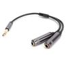14in Male Stereo To Dual 14in Female Adapter Cable O Converter Splitter Cord O Accessories