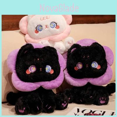 Кошка Красота Плюшевая Игрушка Милый Мультяшный Черно-Белый Кот Идеальный Подарок для Девочек