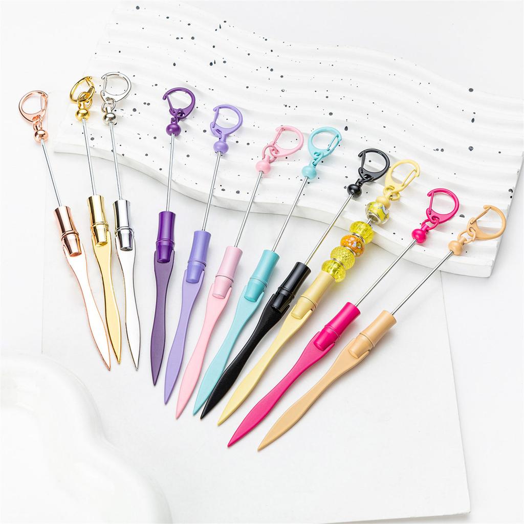 Открывалка для писем с бисером, металлический открывалка для писем с зажимом для брелка, открывалка для конвертов с бисером, подарок для ученика, учителя