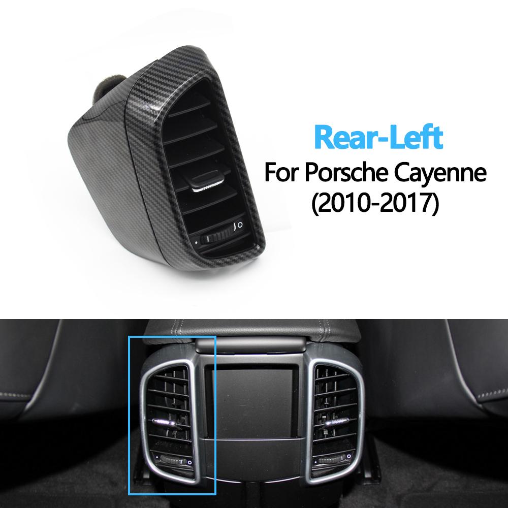 Углеродное волокно автомобиля передняя левая правая задняя решетка кондиционера переменного тока в сборе для Porsche Cayenne 958
