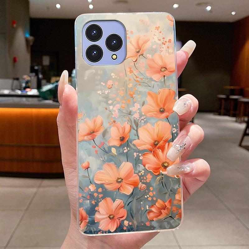 Чехол для телефона Cubot P80 Coque Бабочка Бант Защитный корпус CubotP80 Чехол Capa Прозрачный Мягкий Силикон TPU Покрытие Funda