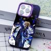 Game GI Dainsleif Phone Case for iPhone 17 16 15 14 13 12 11 X XR XS Air Pro Max Plus Purple Colorful Silver Cover