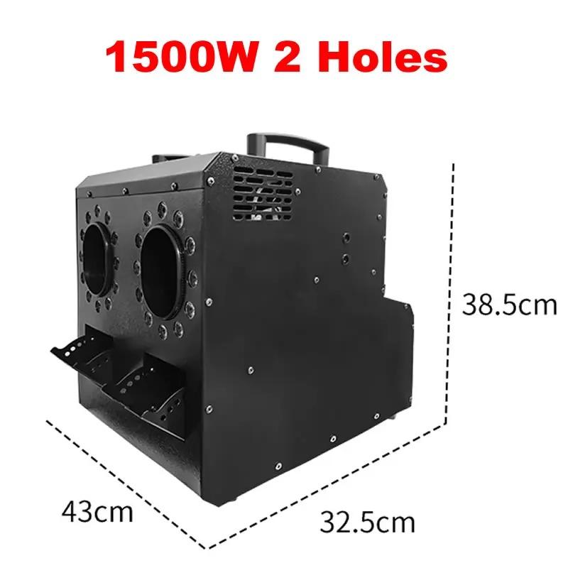 DMX512 Управление Светодиодная Дымовая Машина для Пузырей - EU 3000 Вт 4/2 Отверстия для Профессиональных Сценических Свадебных Эффектов