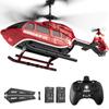 DEERC Rescue Up To 26 Minutes of 3 Speed Takeoff and Altitude Emergency Fun for Adults and Red Radio-Controlled Helicopter, Indoor/Outdoor Use, Small,