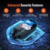 VEVOR Bluetooth App Control Diesel Air Heater, 12V 2KW Diesel Heater with Automatic Altitude Adjustment, Remote Control and LCD