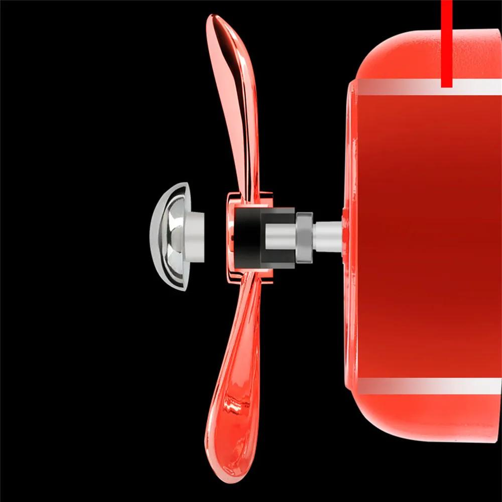 Пропеллер Автомобильный освежитель воздуха Мини-диффузор для эфирных масел Ароматизаторы из сплава Веерообразные зажимы для воздуховодов Аксессуары для салона автомобиля