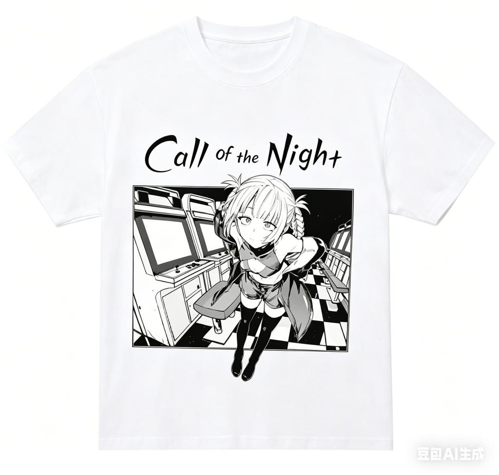 Летняя Call Of The Night Назуна Нанакуса Вертикальный Текст Аниме Графика Черная Футболка Унисекс Оверсайз Y2k Уличная Одежда Хлопковая Футболка