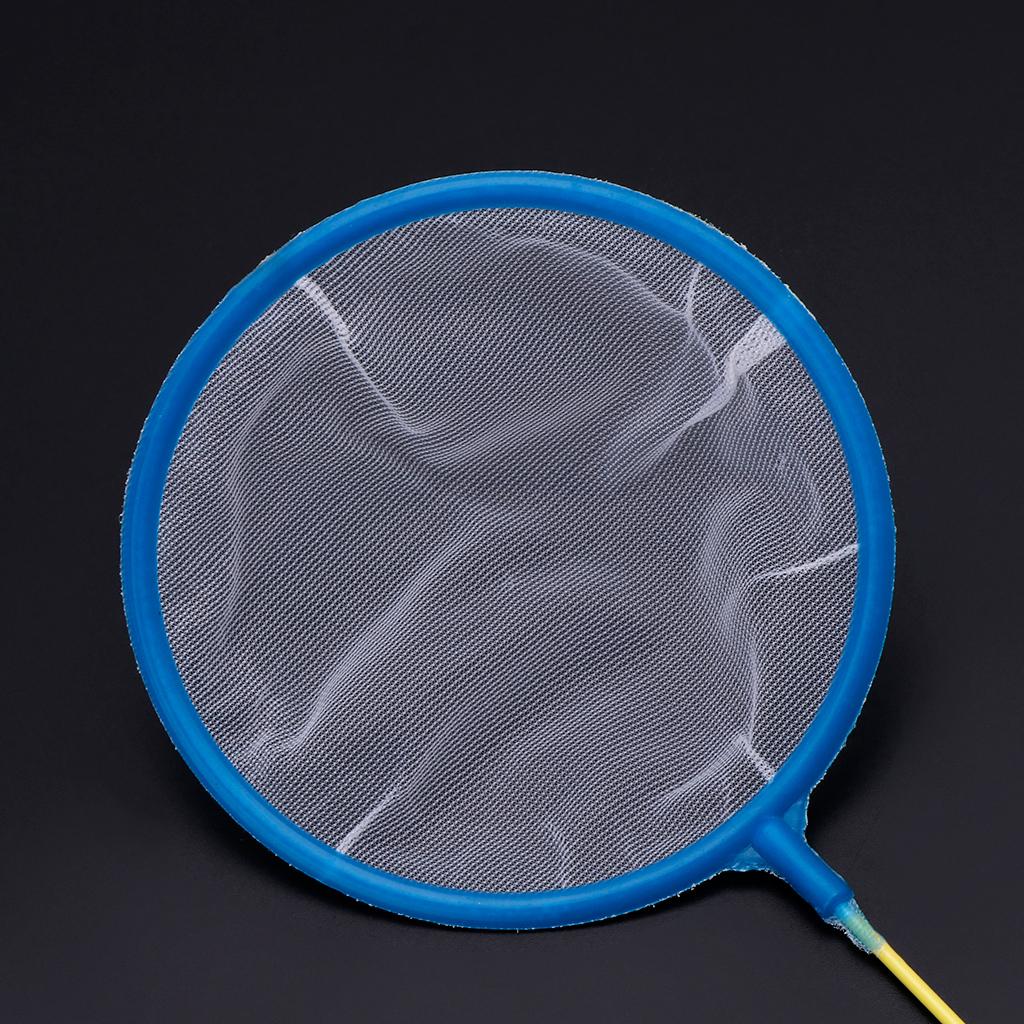 5 Pack Aquarium Fishing Net 4 Inch Diameter Fine Mesh Small Catching Net with Plastic Handle for Mini Tropical Fish