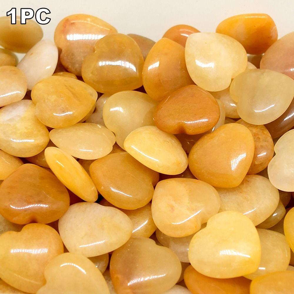 Многоцветный кулон в форме сердца из натуральных драгоценных камней, кулон в форме сердца, исцеляющий камень