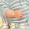 Гравировка Персонализированный Браслет с Именем для Девочки Мальчика, Регулируемая Цепочка Нержавеющая Сталь Подарок на День Рождения Не Аллергенный Без Никеля