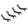 4PCS RC Helicopter Connecting Rod Set Plastic Replacement Parts Linkage Rods for Wltoys K124 K170