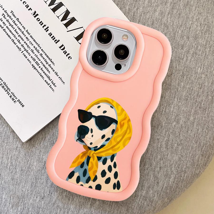 Мягкий чехол для телефона для iPhone 12 13 15 Plus XR 17 Air 8 11 14 16 Pro Max Мультяшная собака Утка