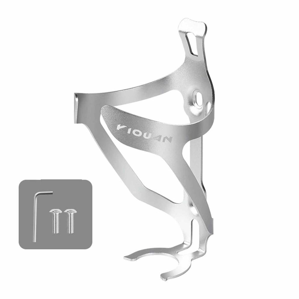 Алюминиевый держатель для велосипедной бутылки с водой – Легкий, Универсальный цельный держатель для горного и шоссейного велоспорта, Велосипедное оборудование