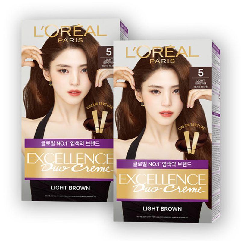 [Набор из 2 шт.] Краска для волос Excellence Duo Cream