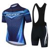 Mens Cycling Jersey Set Short Sleeve Bike Apparel Ride Breathable Performance Wear