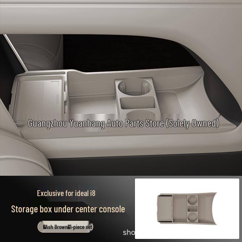 Li Auto i8 Center Console Storage & Glasses Organizer for 25 Models | Car Accessories Modification
