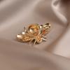 Брошь Пчела Высококлассная Легкая Роскошь Высококлассная Женская Корсажная Брошь Пальто Персонализированная Булавка